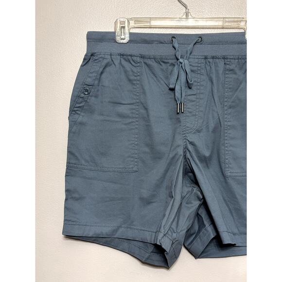 Gloria Vanderbilt Women's Blue Pull On Cargo Shorts 14 NWT - Picture 3 of 10